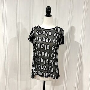 Sheer & sequin DESIGUAL shirt/cardigan